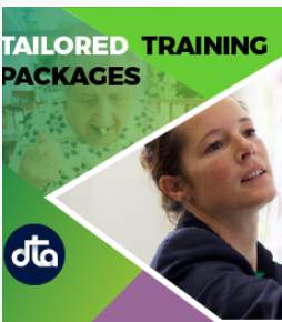 Dementia Training Australia's Tailored Training packages logo