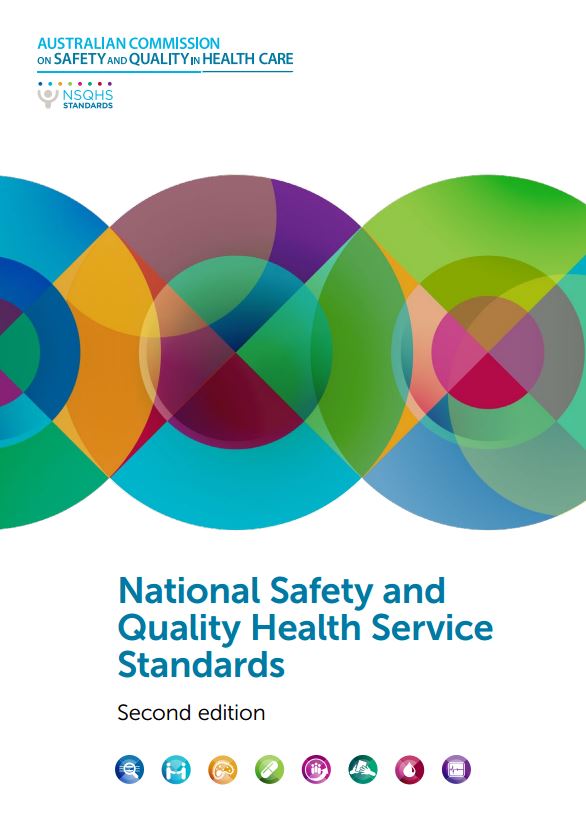 Thumbnail of the front cover of the second edition of theNational Safety and Quality Health Service standards
